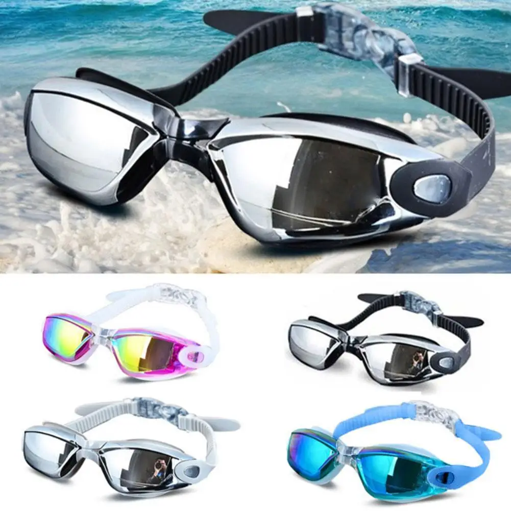 

Fashion Swimming Goggles High-definition Professional Swimming Goggles Myopia Electroplating Waterproof And Anti-fog Swimming