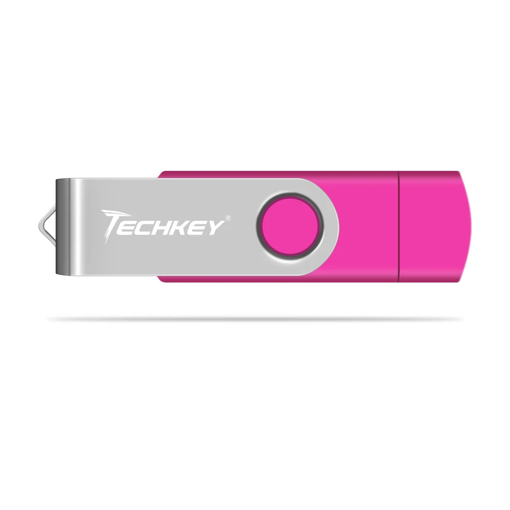 rose red Многофункциональный otg Флешка 4 ГБ 8 ГБ 16 ГБ USB флэш-накопитель памяти stiv 32 Гб 64 Гб Флешка для хранения флэш-диск для смартфона - Цвет: rose red