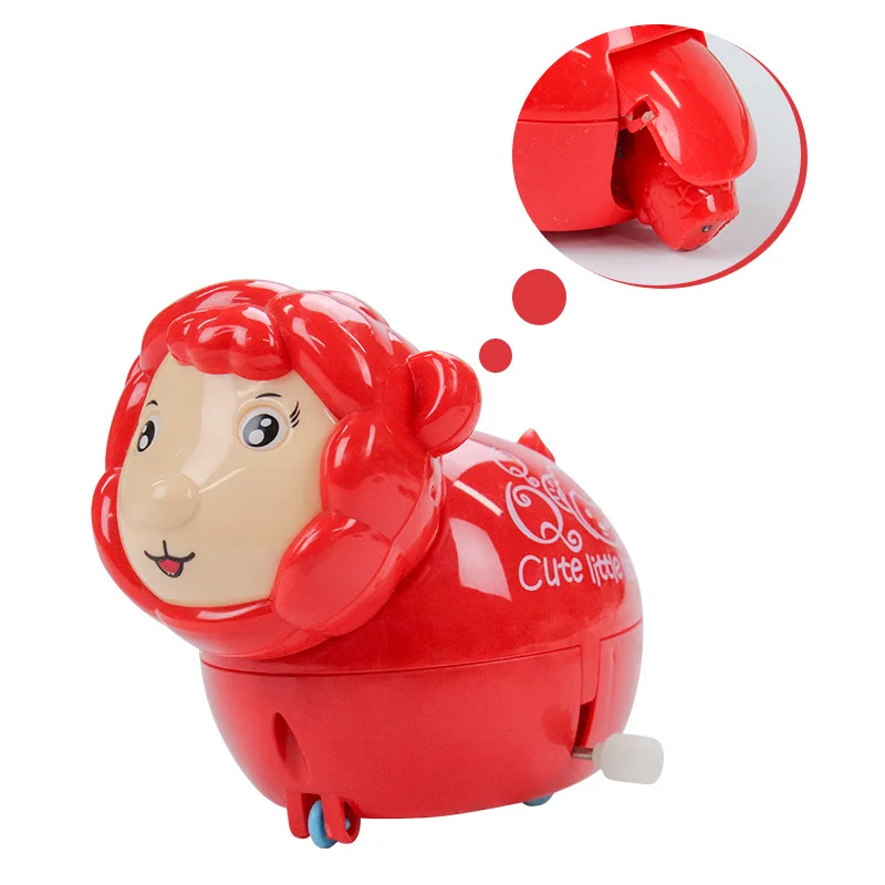 Red Sheep Откладывание яиц заводные игрушки игрушечное животное, детские развивающие игрушки инерционная RC детские игрушки заводная игрушка - Цвет: Red Sheep