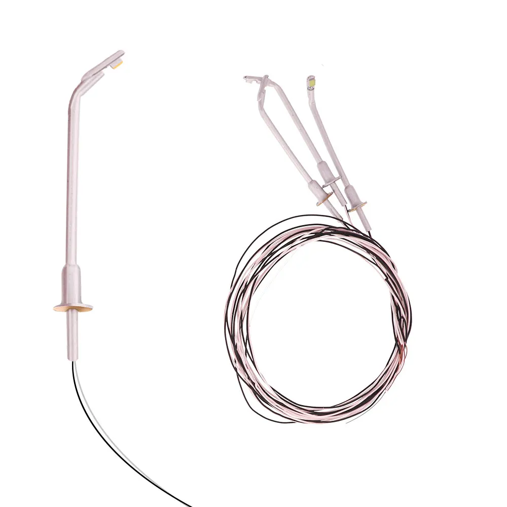 

10Pcs 1:500 Scale Street Light Model About 3cm Railway Landscape Led 3V Single Head Lamp Post Model