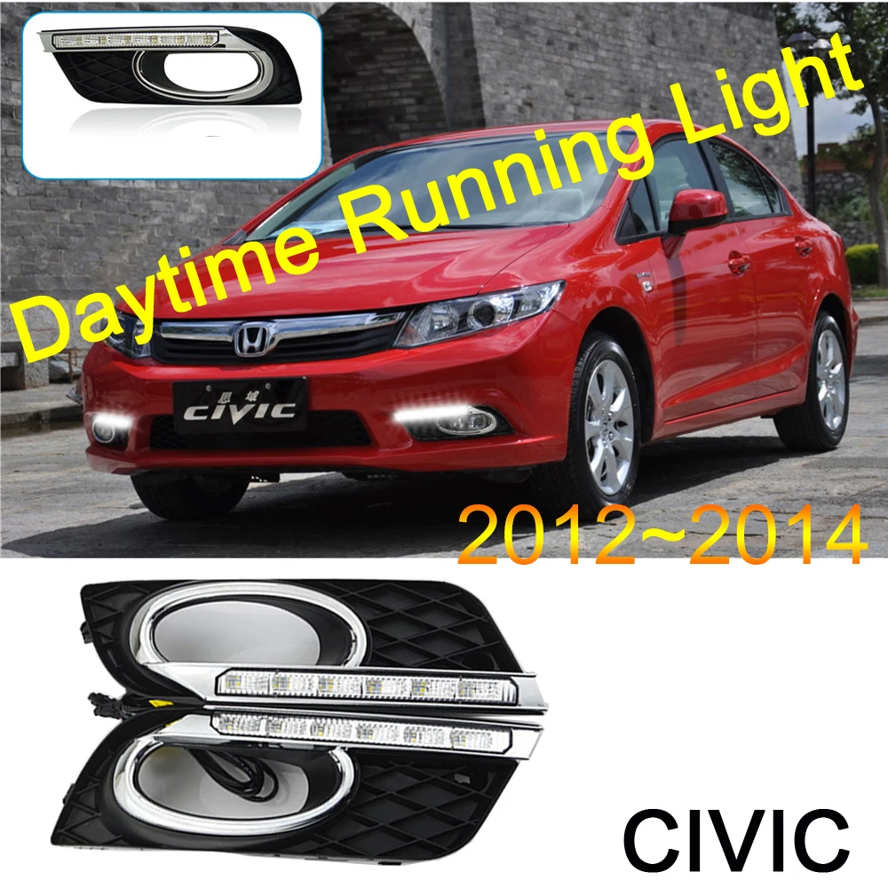 1 пара автомобиля DRL светодиодный фары дальнего света Габаритные огни