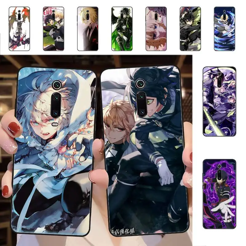 Фото YNDFCNB Anime Owari no Seraph Of The End чехол для телефона Redmi 5 6 7 8 9 A X pro plus K20 S2 K30 Go|Бамперы| |