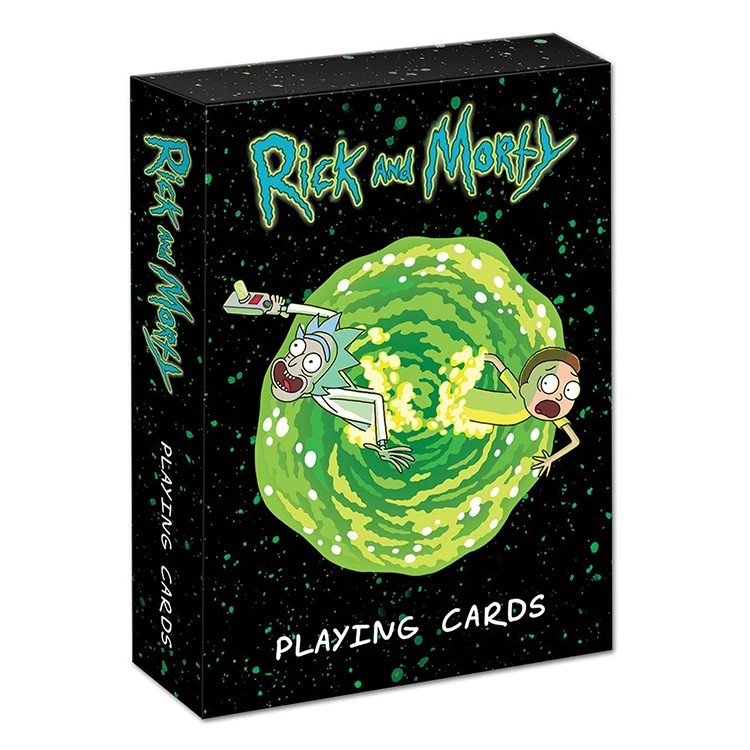 

2021 High Quality Rick and Morti Card Poker Board Games party games card games Gift for Friends