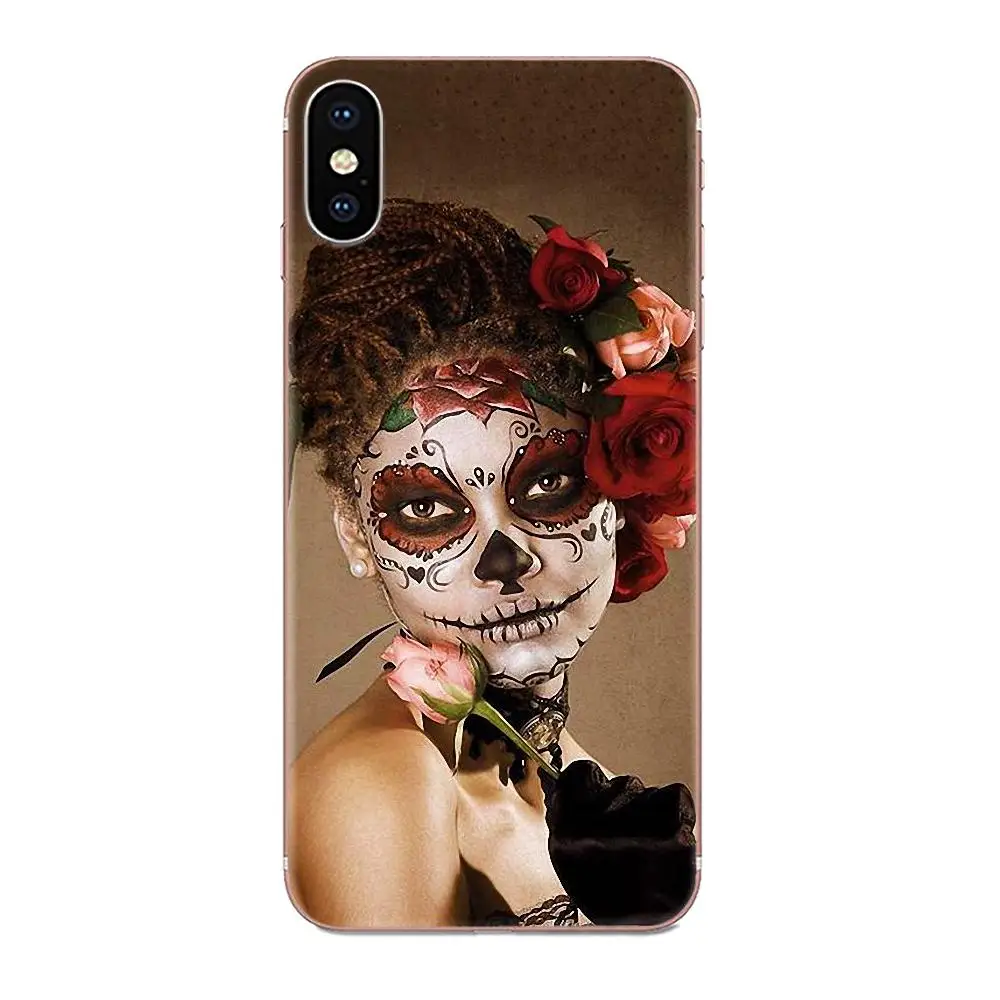 Catrina красивая Роза девушка для huawei Honor mate 7 7A 8 9 10 20 V8 V9 V10 G Lite Play Mini Pro P Смарт чехлы из