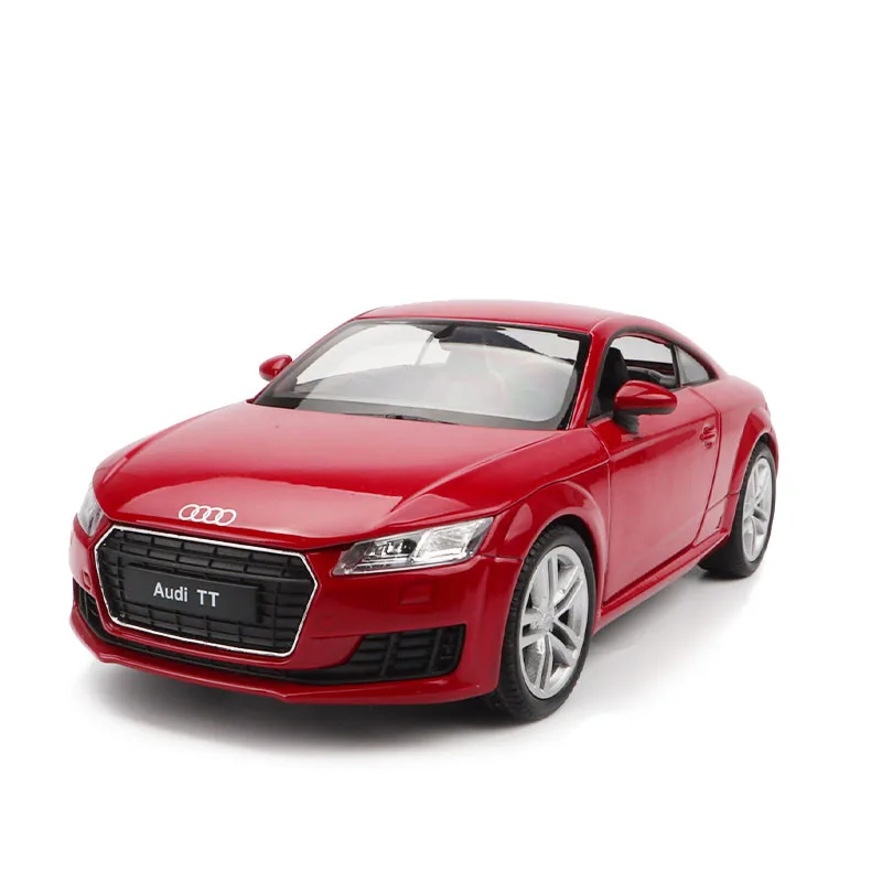 Модель автомобиля Welly 1:24 Audi TT из красного сплава литой игрушечный автомобиль
