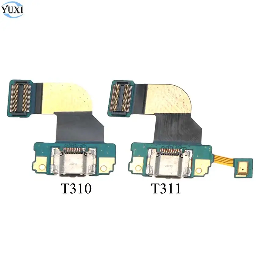 YuXi For Samsung Galaxy Tab 3 8.0 T310 T311 Dock Connector Micro USB Charging Port Flex Cable Module Board SM-T310 SM-T311