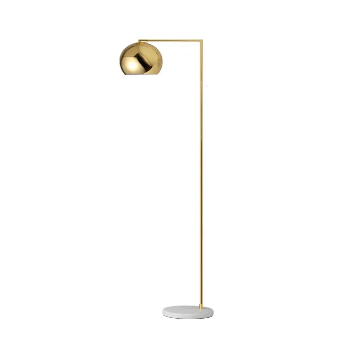 Modern Marble Base Metal Ball Floor Lamp For Living Room lambader | Лампы и освещение