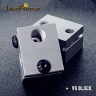 5 шт. V6 алюминиевые нагревательные блока нить M6 для V6 J-head экструдер 3D части принтера