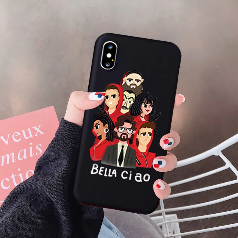 Чехол JAMULAR La Casa De Papel бумажный чехол для телефона Huawei P20 P30 Pro Mate 20 Lite мягкая задняя