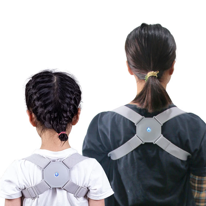 

Posture Corrector Smart Vibration Reminder Inductive Design for Back Support Pain Relief 21.3x15.5x5cm EK-New