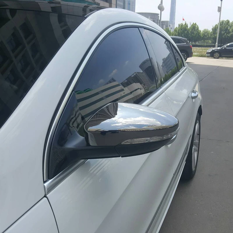 1 пара крышка зеркала заднего вида для VW Passat B7 CC ARETON Jetta Scirocco Beetle Вольфрамовая сталь черный материал 2010