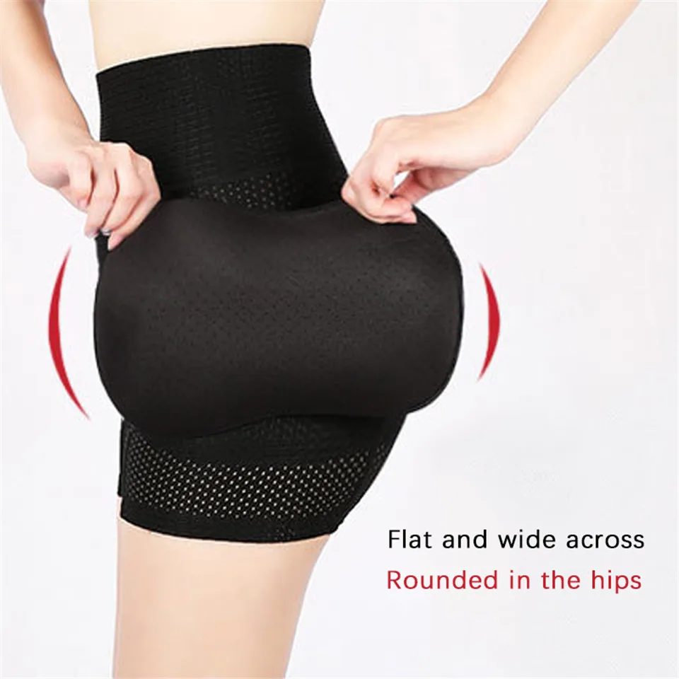 thong shapewear Shapewear High Waist Panties Butt Lifter Pad Foam Hip Enhancer Underpants Fake Buttock Female Body Sexy Women's Underwear maidenform shapewear