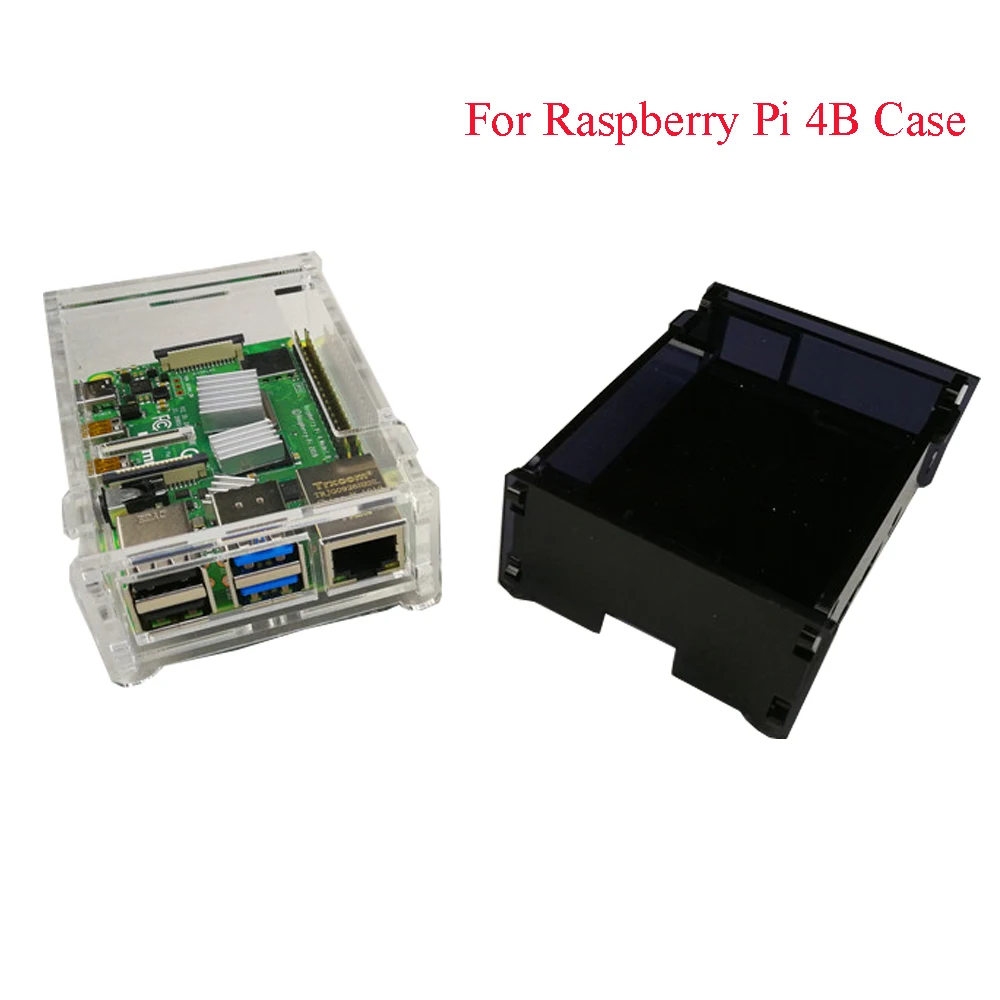 Акриловый чехол для Raspberry Pi 4 9 слойный защитный Модель B RPI 4B|Аксессуары