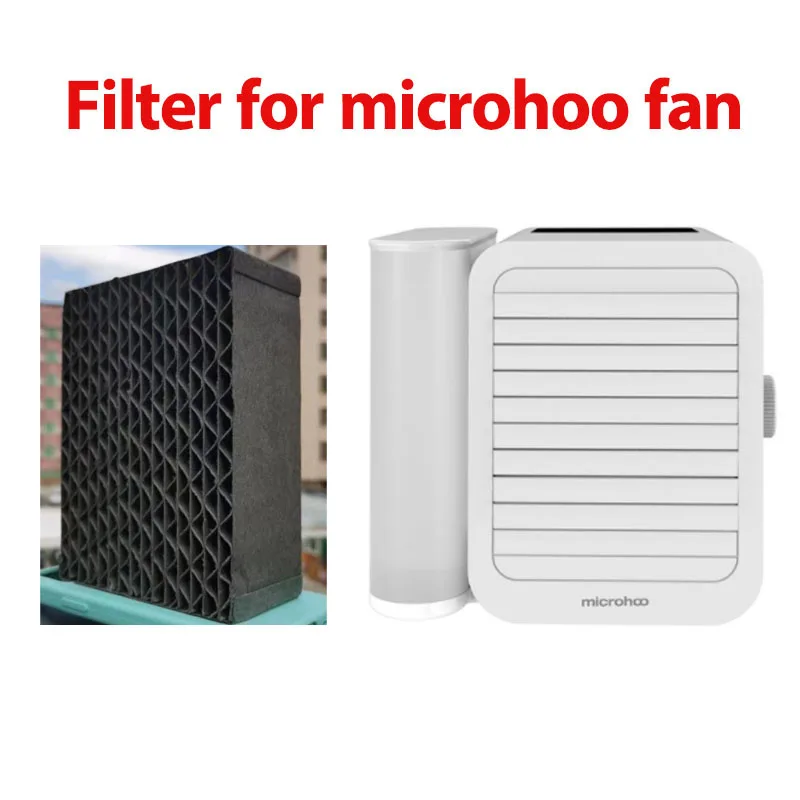 

Filter for Microhoo 3 In 1 Mini Air Conditioner Water Cooling Fan Touch Screen Timing Artic Cooler Humidifier Bladeless Fan