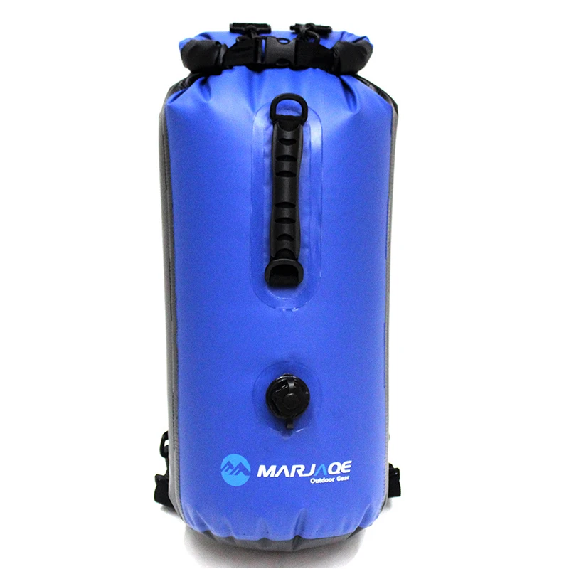 

Сумка водонепроницаемая 30 л для мужчин и женщин, мешок большой вместимости для отдыха на открытом воздухе, скалолазания, пешего туризма, бас...