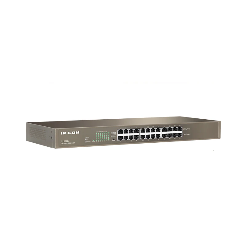 IPCOM G1024G 24 портовый 1000M гигабитный сетевой коммутатор автоматический MDI/MDI X