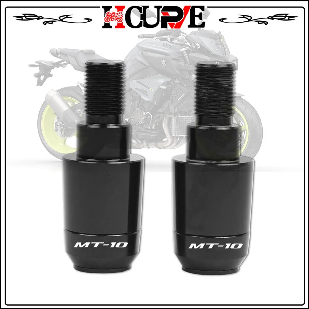 

Алюминиевые аксессуары для мотоциклов Yamaha MT-10 MT10 FZ-10 FZ10 CNC, концевые заглушки для руля, наконечники, крышки