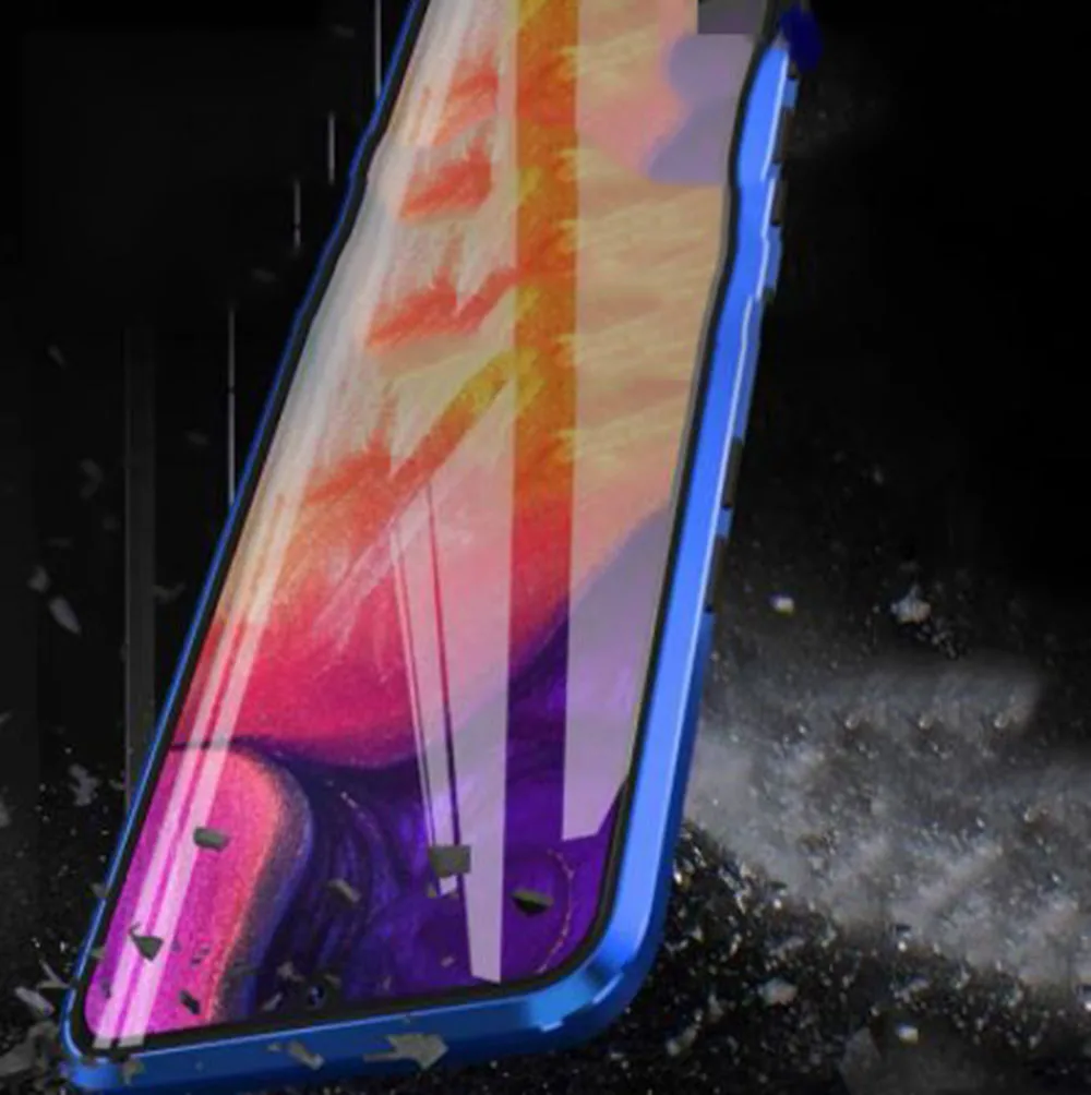 

Magnetic Double-Sided Lens Protection Phone Case, Suitable For Samsung A51 A71 A20 A30 S E M30 M20 Note 20 S9 S10 S20 Ultra FE