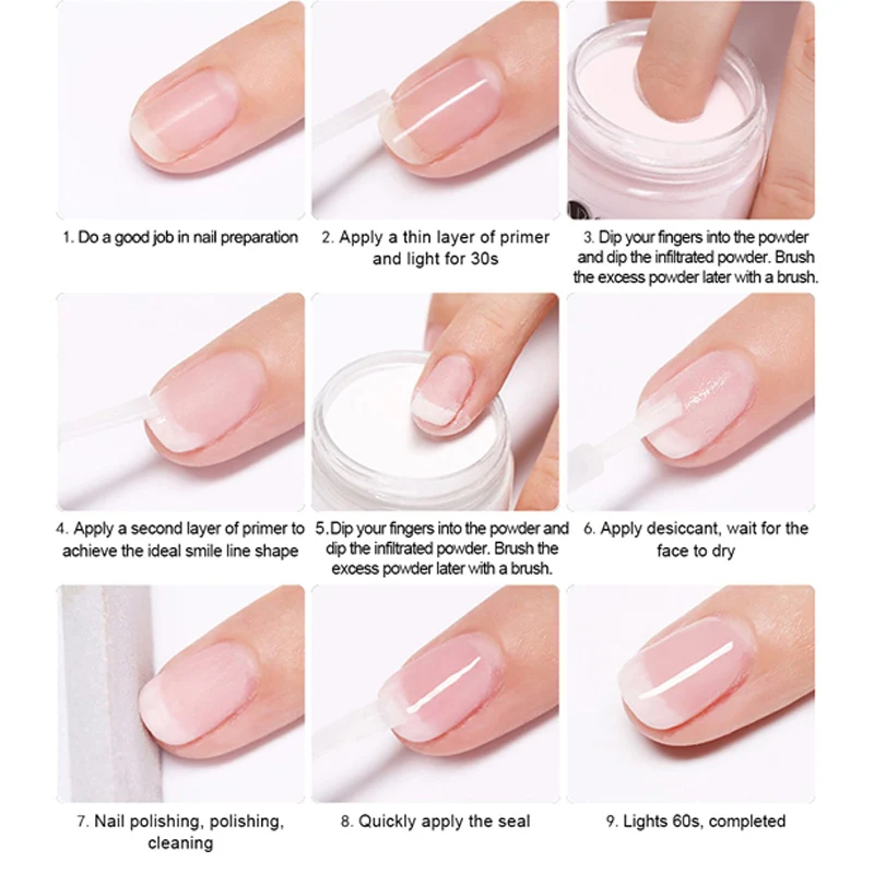 Порошок для ногтей с блеском Huration лазерная пудра без лампы быстросохнущая