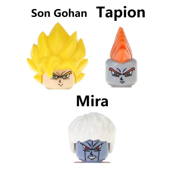 Конструктор DRAGON BALL Z SSJ Son Gohan Tapion Mira мини Экшн-фигурки игрушки | Игрушки и хобби