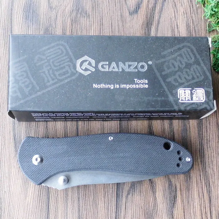 Складной нож Firebird Ganzo G7392 440C G10 или с ручкой из углеродного волокна карманный