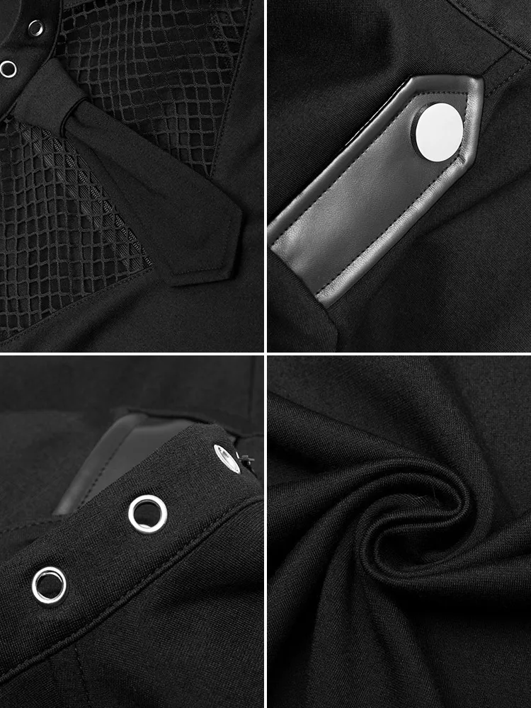 Панк рейв девушки Autume новое платье модное сексуальное трапециевидной формы |