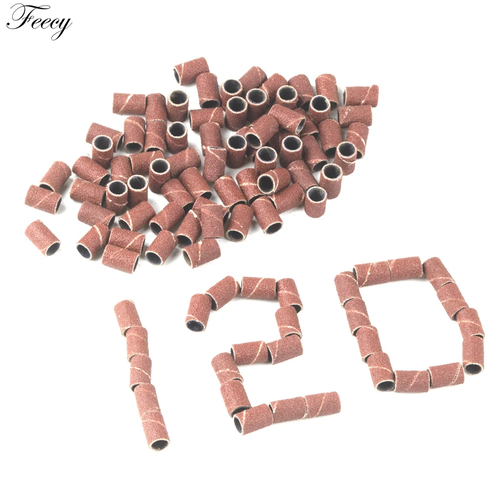 100 шт. 8" /120"/18" для шлифовальные ленты для ногтей, инструмент для снятия геля, аксессуар для электрическая машинка для обработки ногтей, сверла для ногтей