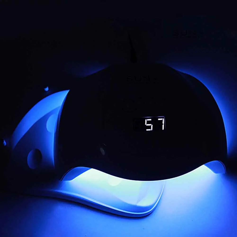 

УФ-лампа для сушки гель-лака, 54 Вт, с ЖК-дисплеем