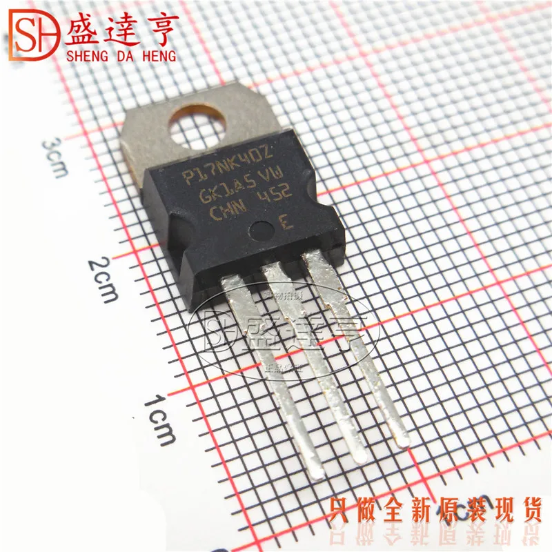 10 шт./лот STP17NK40Z P17NK40Z 15A 400V TO-220DIP MOSFET транзисторы новый оригинальный в наличии |