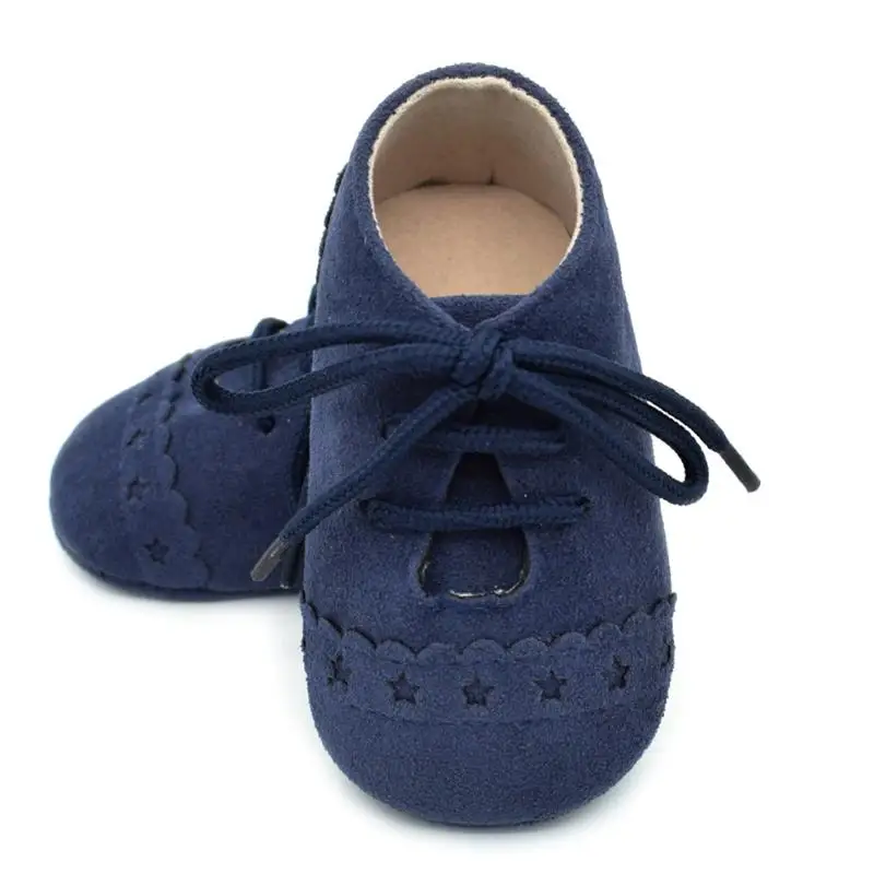Newborn Baby Shoes Girls Boys Soft Warm Nubuck Leather Prewalker Anti-slip Canvas Sports Sneakers Moccasins Footwear |