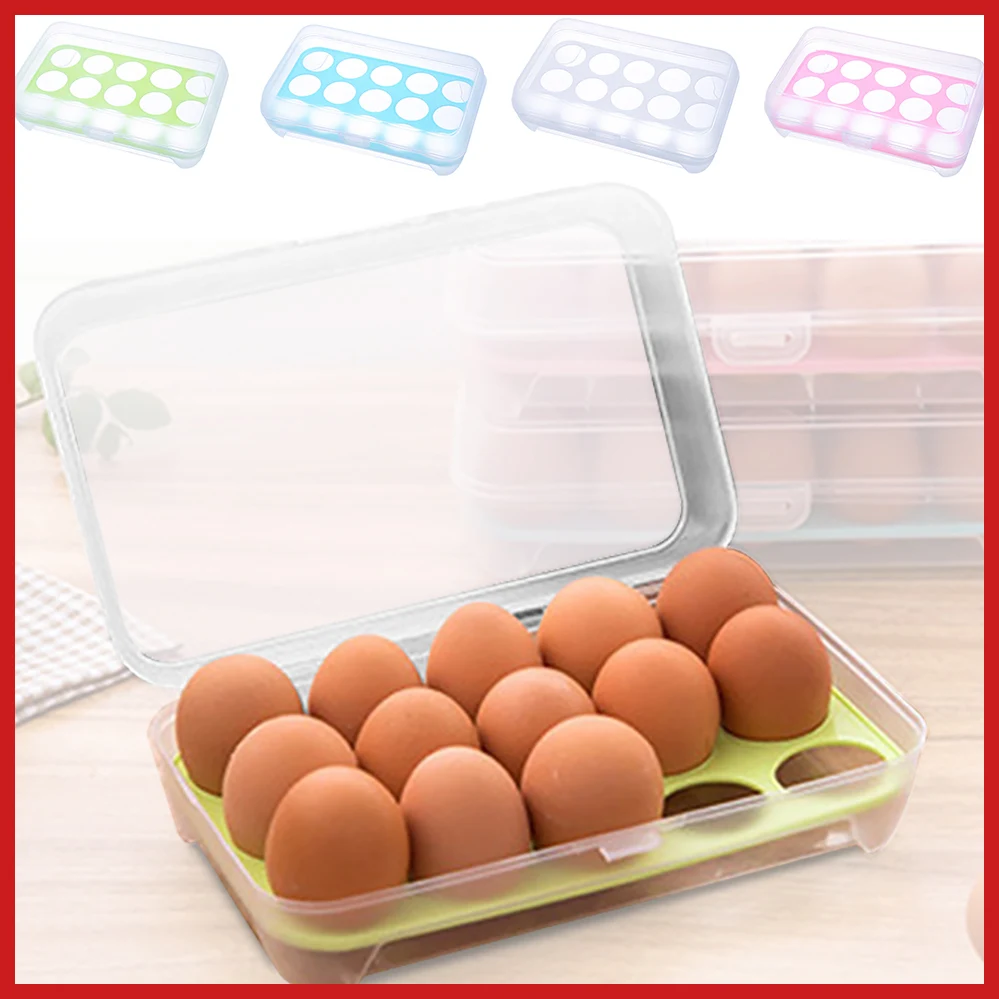 15 яиц держатель прозрачный контейнер для хранения еды ящик в холодильнике чехол