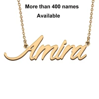 amira amari amaya name necklaces for girls women family best friends birthday christmas wedding gift jewelry present anniversary