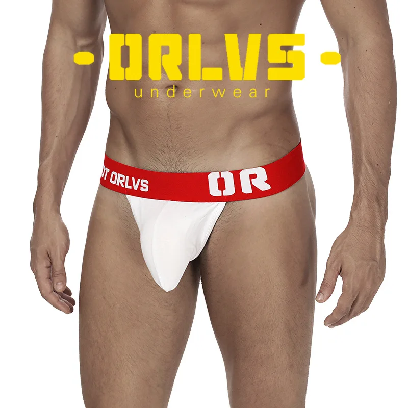 

Мужские дышащие Трусы-стринги ORLVS, черные дышащие трусы с Т-образной спинкой, танга для мужчин, гей-трусы для мальчиков OR149, 2019