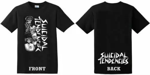 (Скейт) суицидальные тенденции-ТРЕС Ватос-футболка мужские футболки летний Стиль