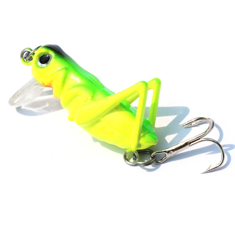 4 см Кузнечик насекомые рыболовные приманки морские снасти Летающий джиг воблер