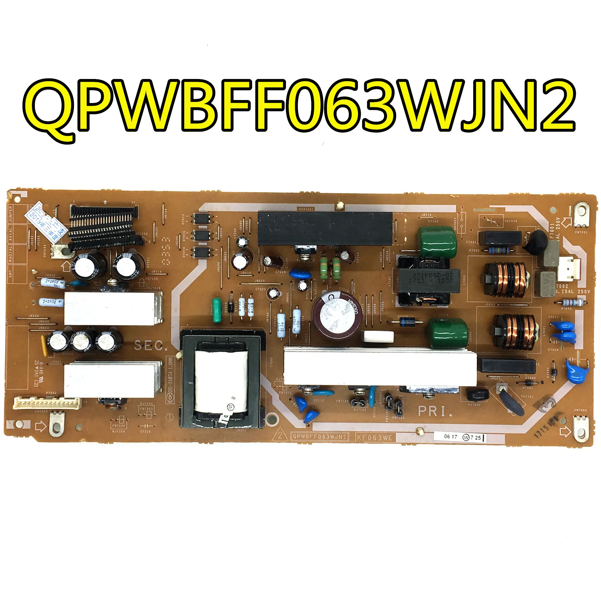 

original 100% test for LCD32A37A QPWBFF063WJN2 KF063WE drive board