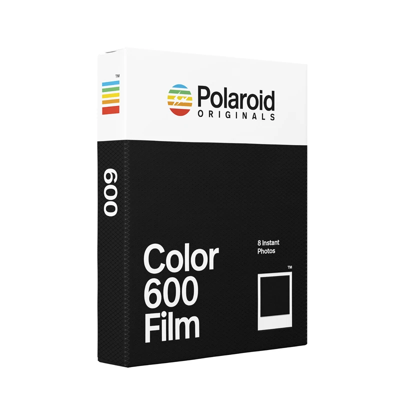 Пленка Polaroid Originals Instant 600 цвет черный белый для камеры Onestep2 Plus Instax SLR680 636 637 640 660