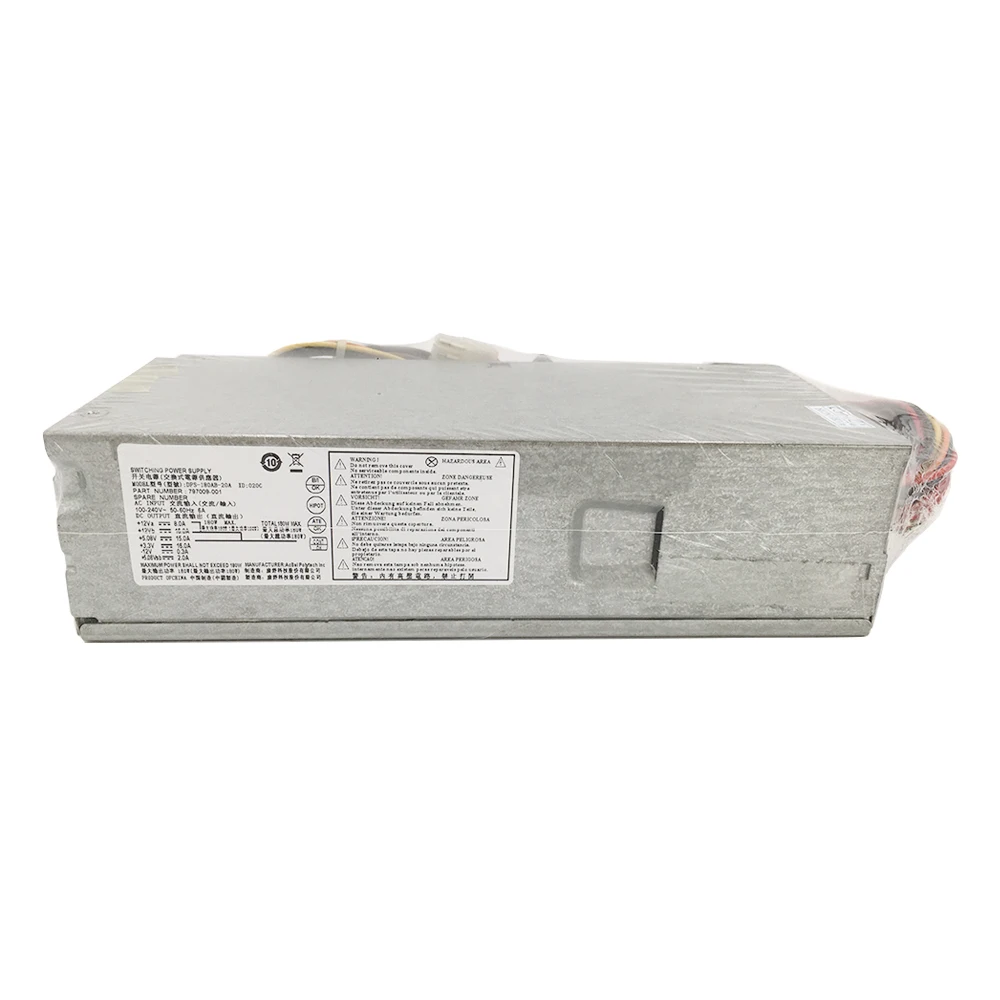 Блок питания для HP DL380e Gen8 SFF 180 Вт 848050-003 797009-001 DPS-180AB-20A DPS-220AB-6A D10-220P PCA322 полностью