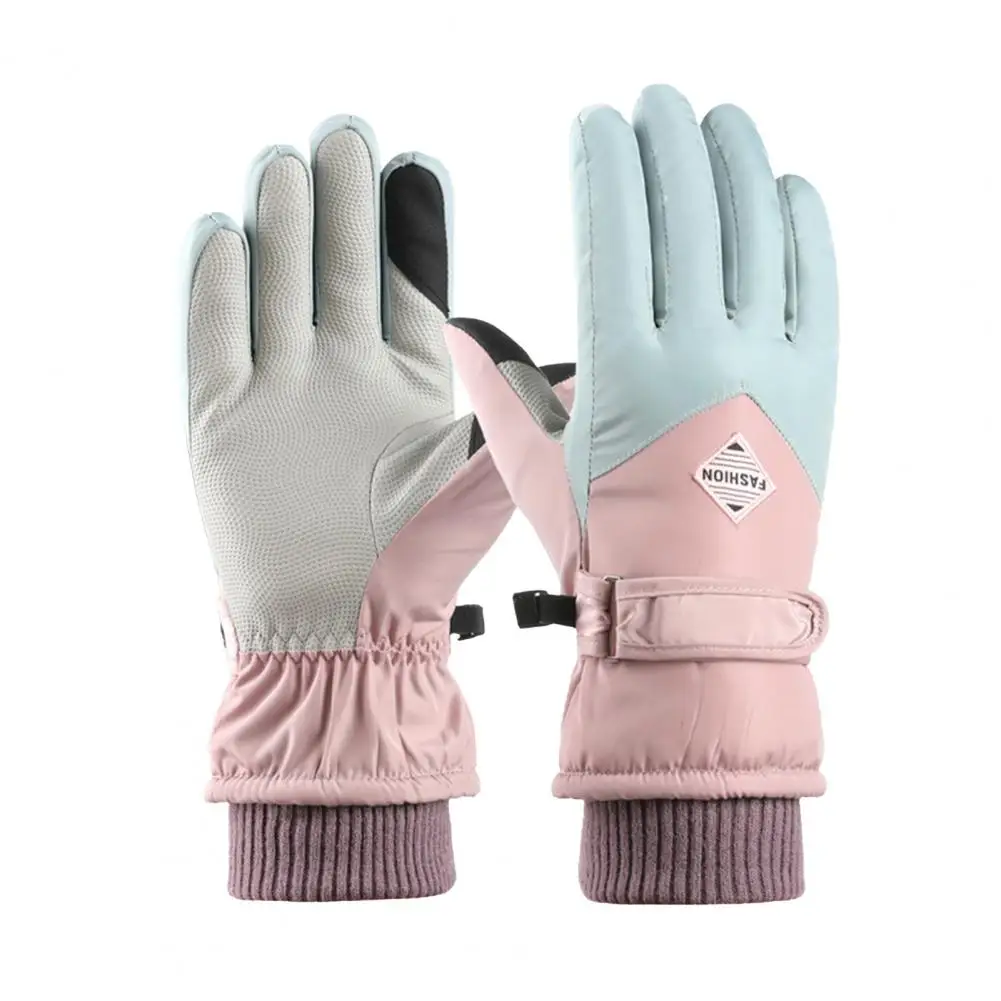 1 пара высококачественных искусственных практичных варежек лыжные перчатки
