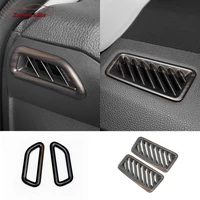 abs peach wood grain decorative sticker car air outlet decoration rav4 auto styling accessories for toyota rav4 2019 2020 2021