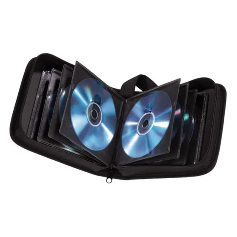40 место CD DVD Bluray диски защитный чехол для переноски держатель сумка хранения