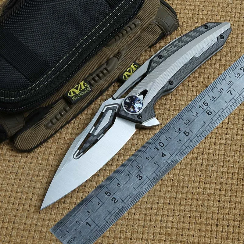 DICORIA ZT0999 тактический складной нож KVT подшипник M390 лезвие CF+ титановая ручка походные охотничьи уличные ножи для выживания EDC инструмент