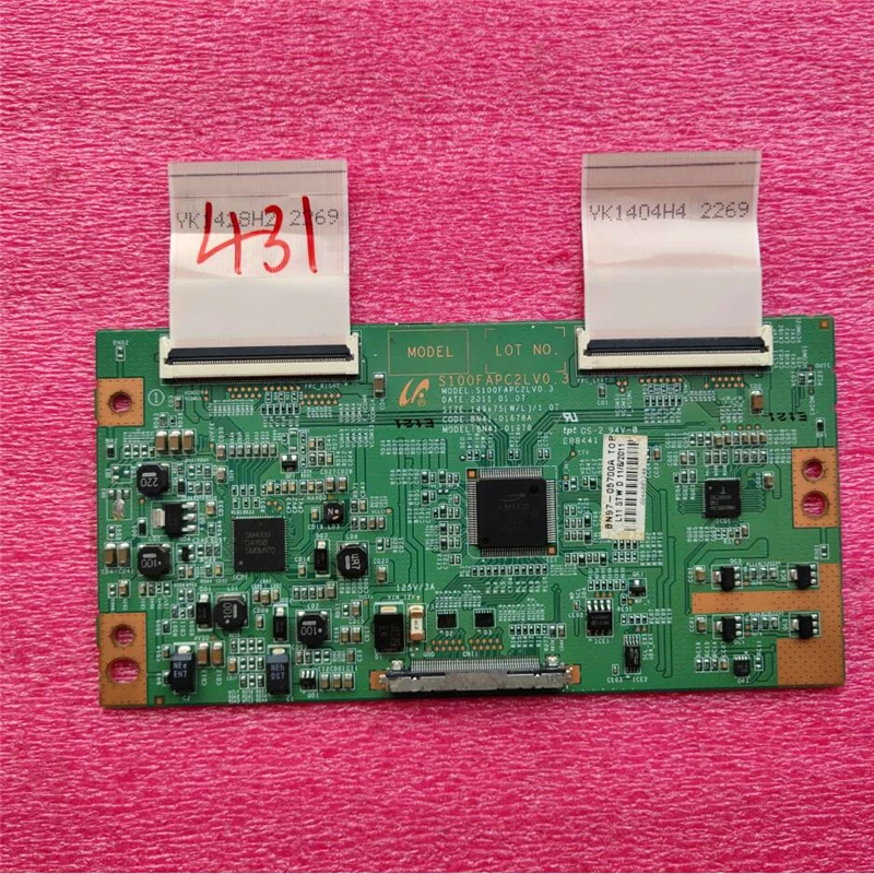 Материнская плата для SAMSUNG UN40D5500 T-CON S100FAPC2LV0.3 BN41-01678A BN41-01678 ue40d5520rk ue40d5003bw логическая