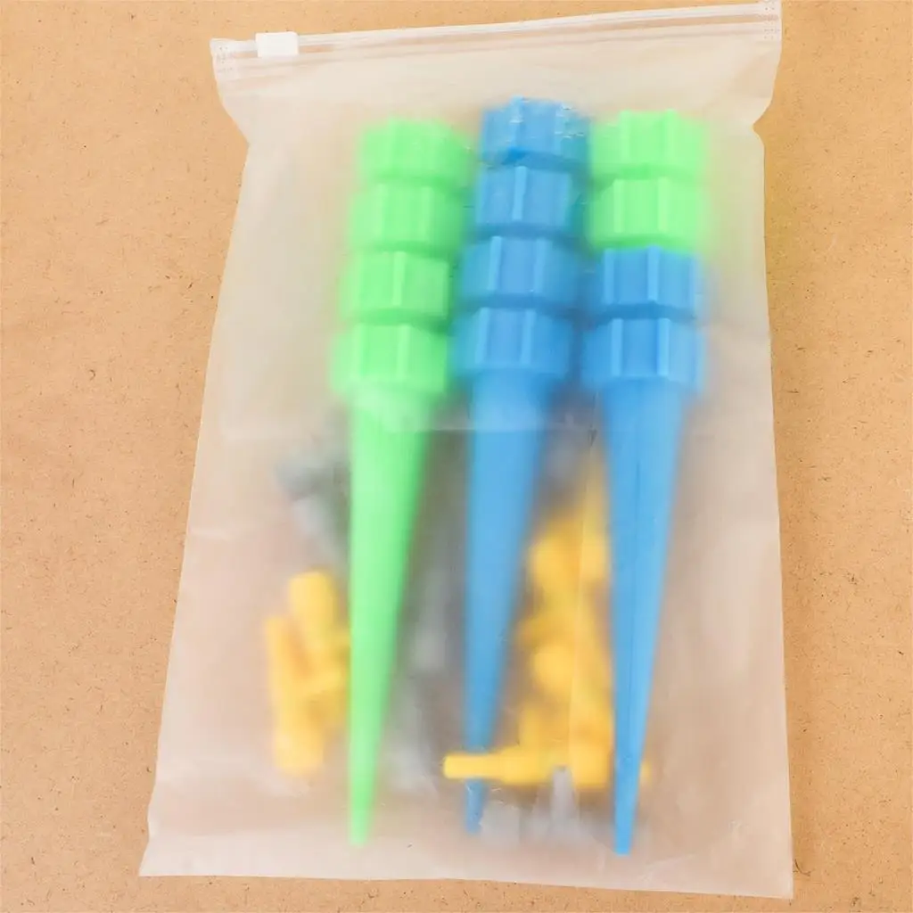 

6/12/18PCS Auto Drip Irrigation Watering System Automatic Watering Spike for Plants Flower Indoor Household Waterer Bottle Drip