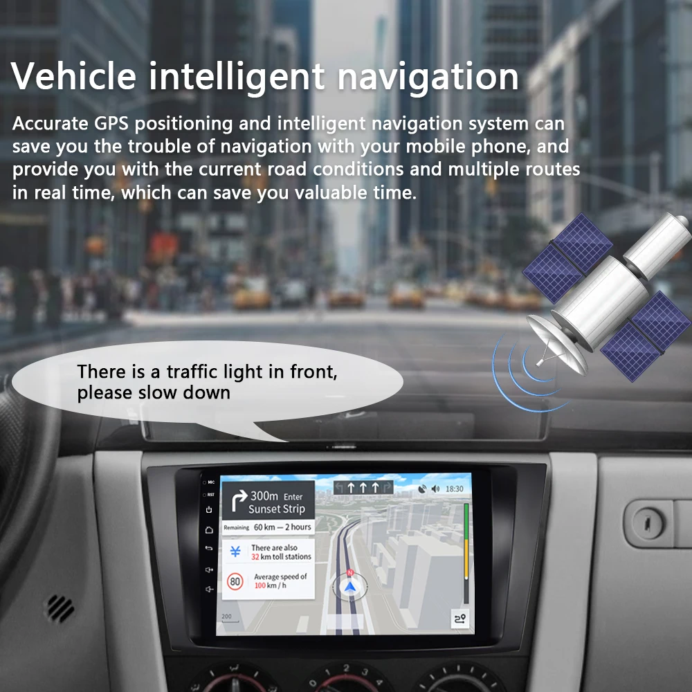 Podofo Android 9 &quotHD 2.5D закаленное стекло зеркало Автомобильный GPS радио плеер