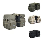 Сумка для заднего сиденья велосипеда GOBYGO объемом 50 л, 600D, нейлоновые Аксессуары для велосипеда, сумка для заднего сиденья горного велосипеда, носимая с чехлом от дождя