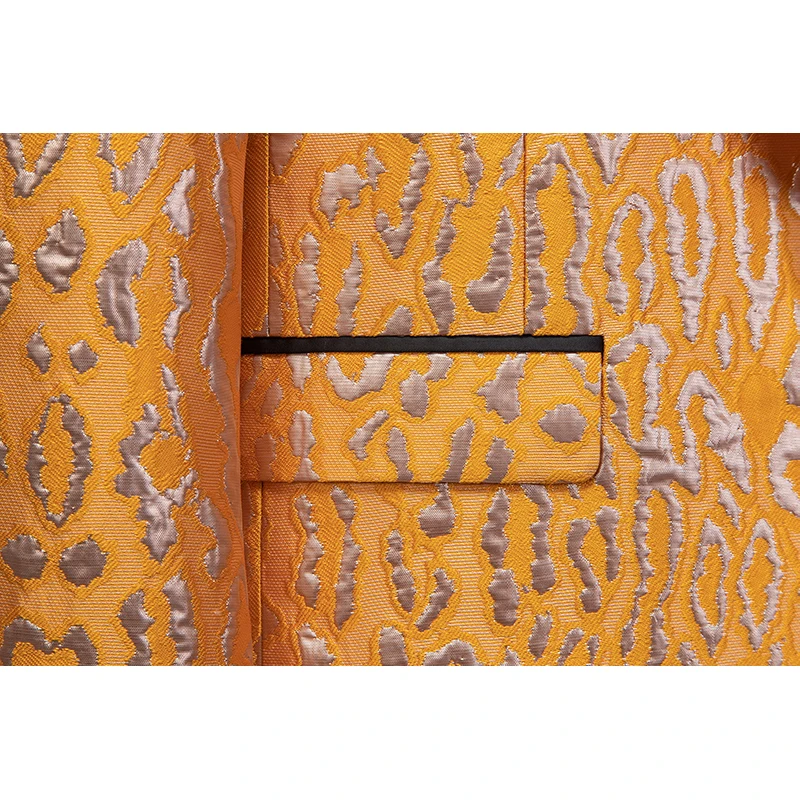 

Men Tuxedos Stage Dress Costume Singer Host Dancer Shawl Lapel Suits Wedding Groom Banquet Ball Slim Single Breasted 1 Button