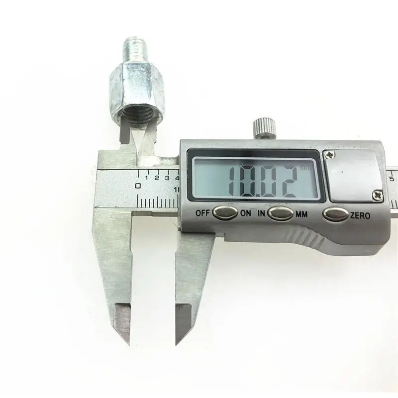 1 пара мотоциклетных зеркал заднего вида с правой резьбой серебряный адаптер