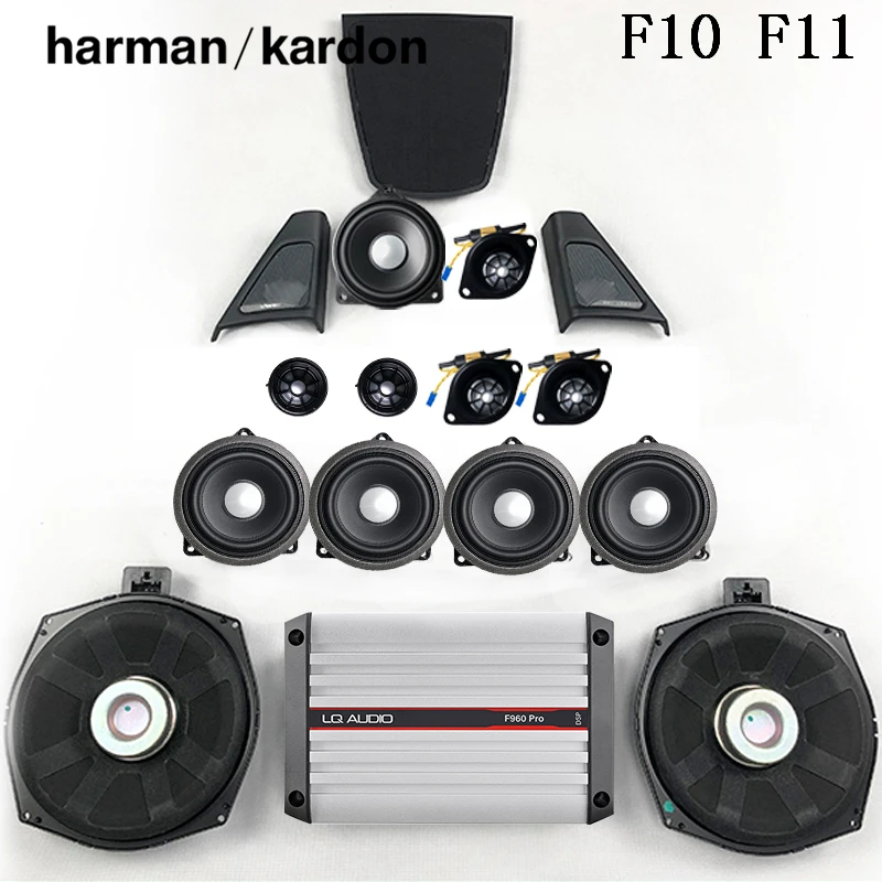 

For BMW F10 F11 5 SeriesAudio Upgrade Kit Horn Midrange Speaker Tweeter Loudspeaker Cover Power Amplifier Refit Bass Subwoofer