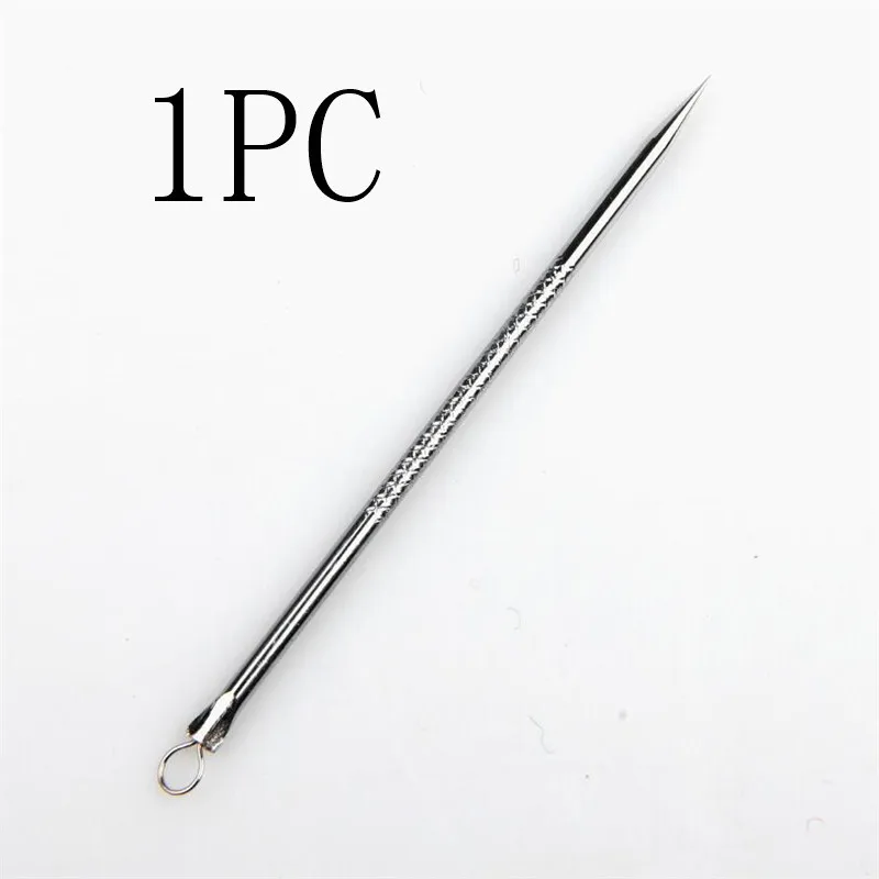 Инструмент для удаления чёрных точек и комедонов на лице нержавеющая сталь иглы